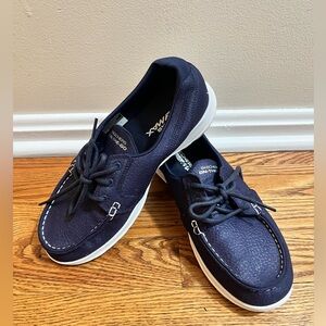 Skechers Navy On the Go Casual Shoes